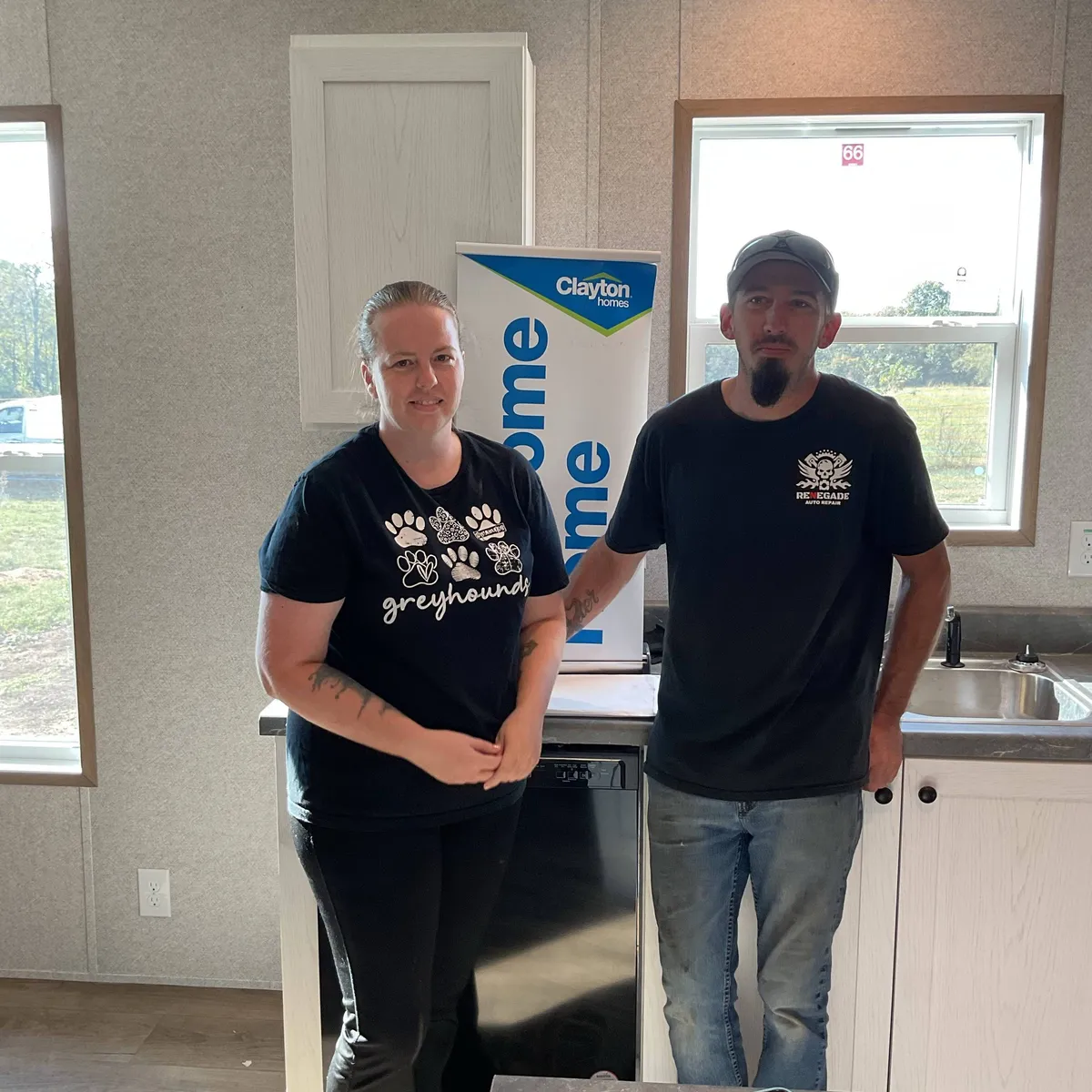 RACHEAL D. welcome home image