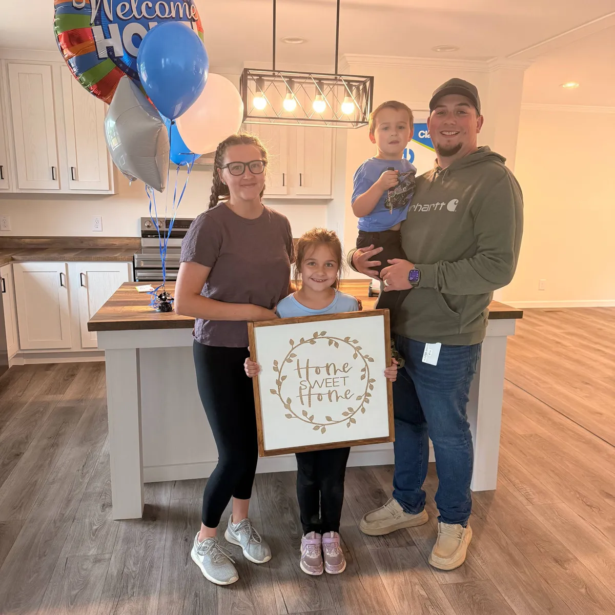 BRIANNA B. welcome home image