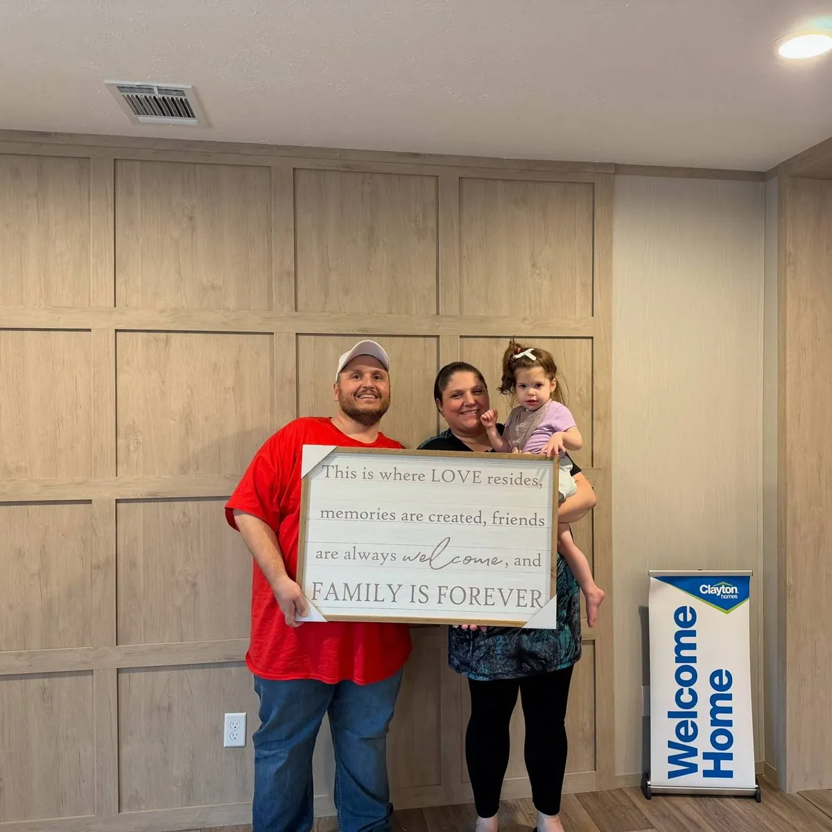 JAMES T. welcome home image