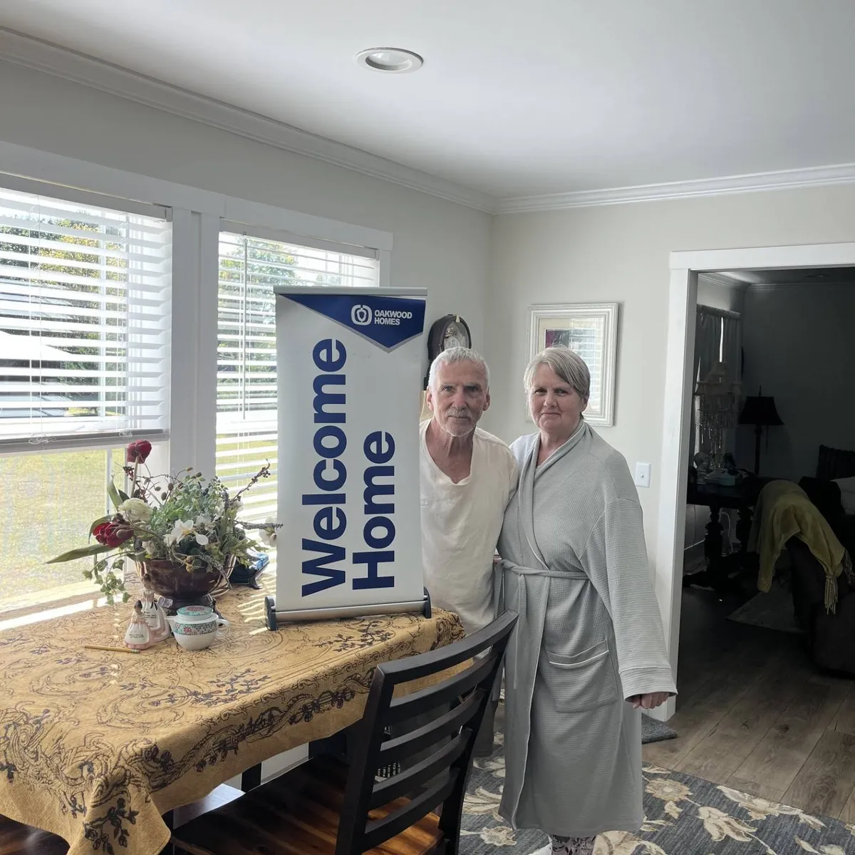 HARLAN P. welcome home image