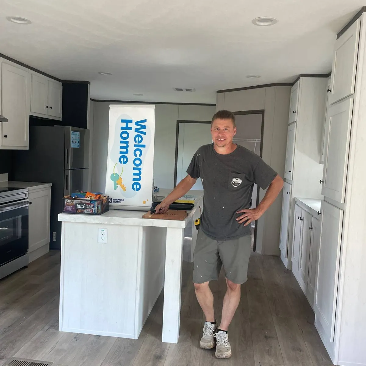 Joshua D. welcome home image