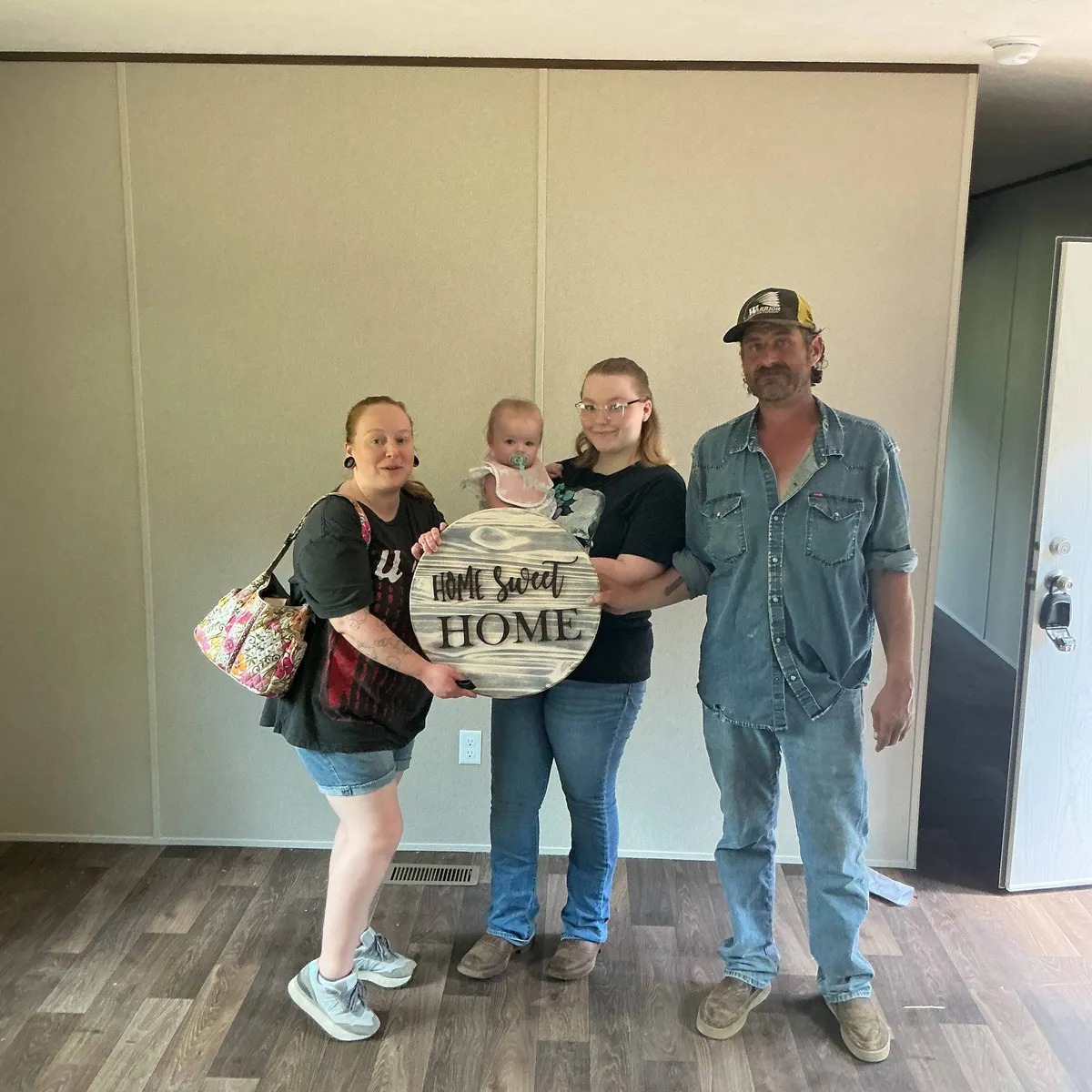 JAMES R. welcome home image