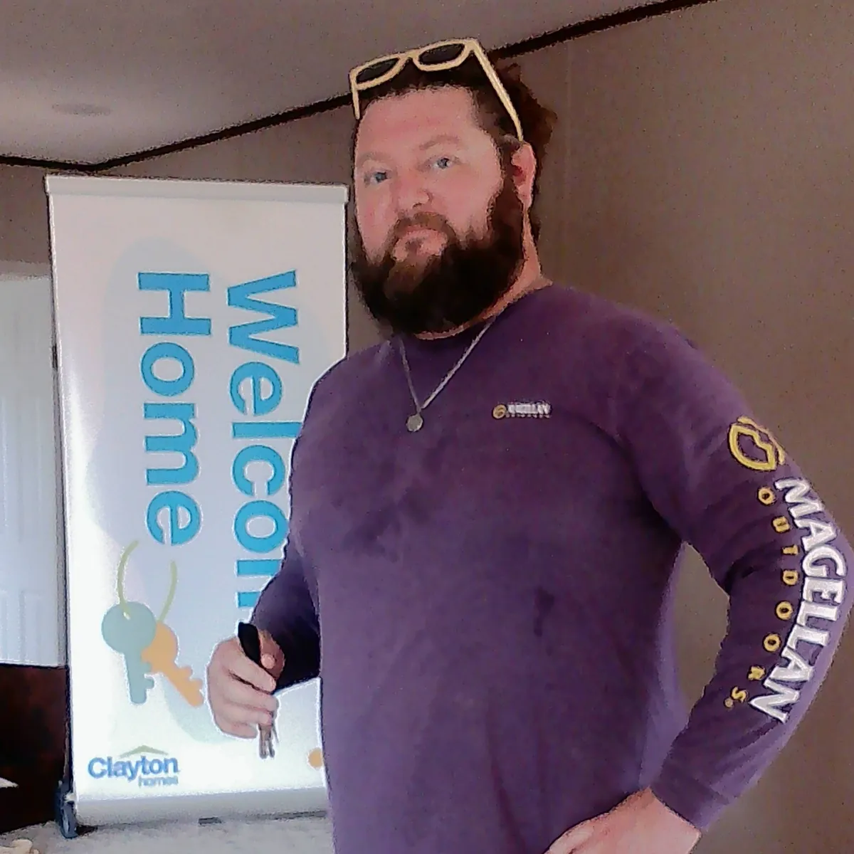LARRY M. welcome home image