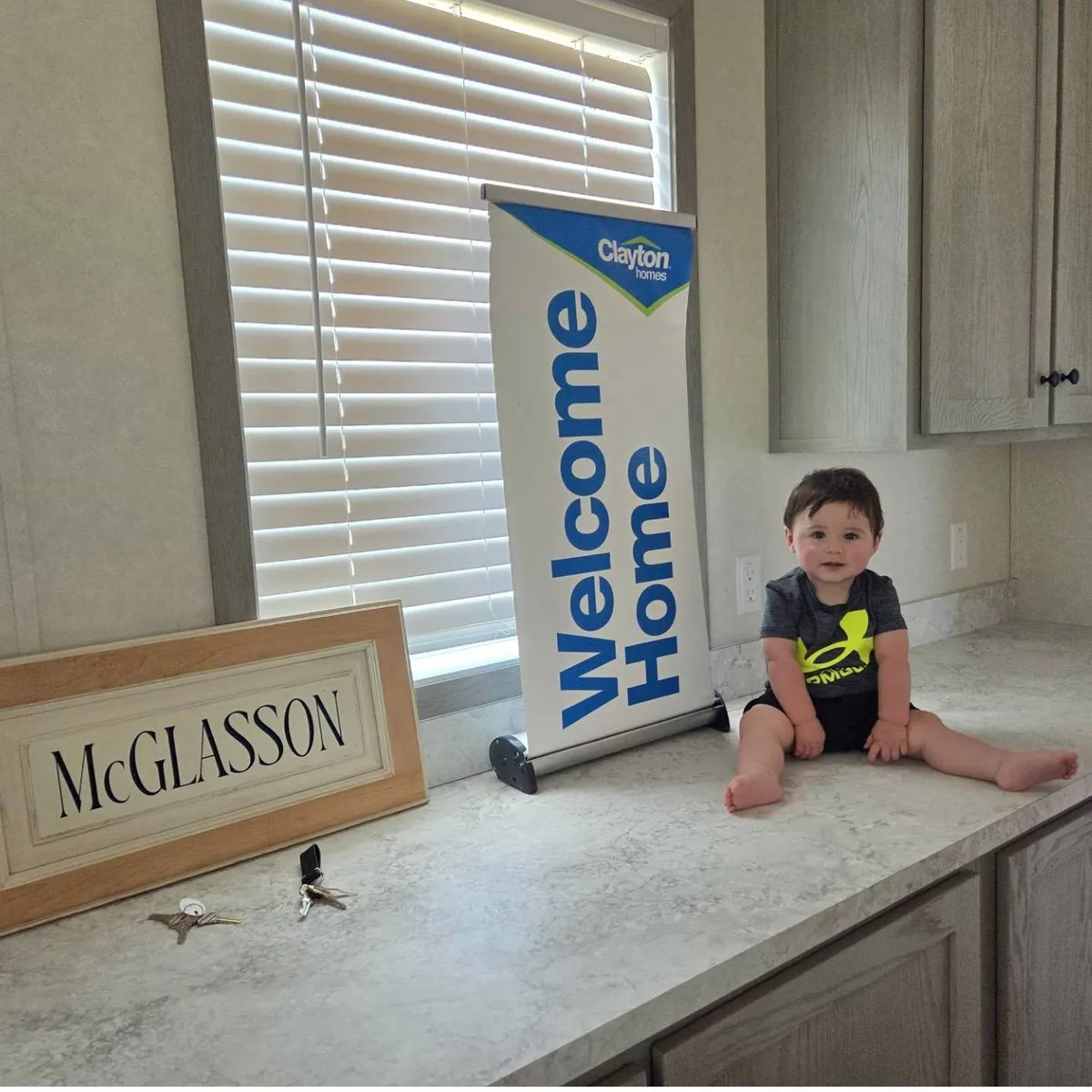 ALEX M. welcome home image