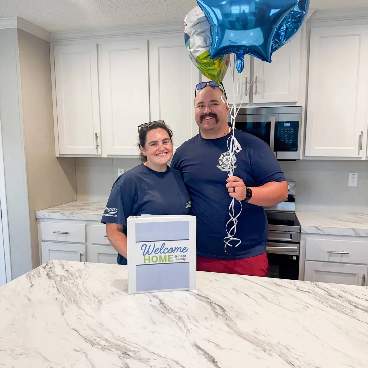 Coleman R. welcome home image