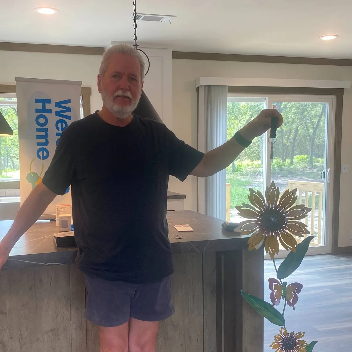 DAVID T. welcome home image