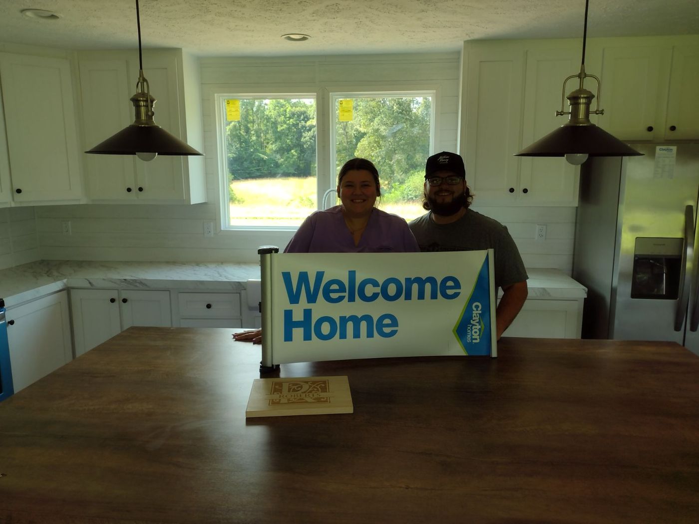 DARRIN R. welcome home image