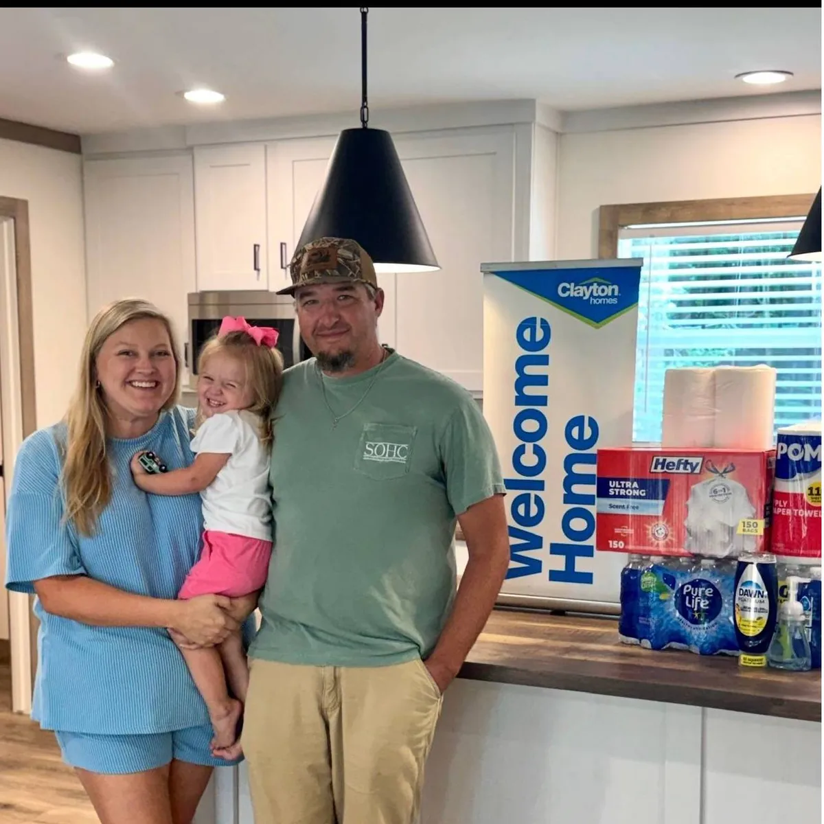 KAYLAN B. welcome home image