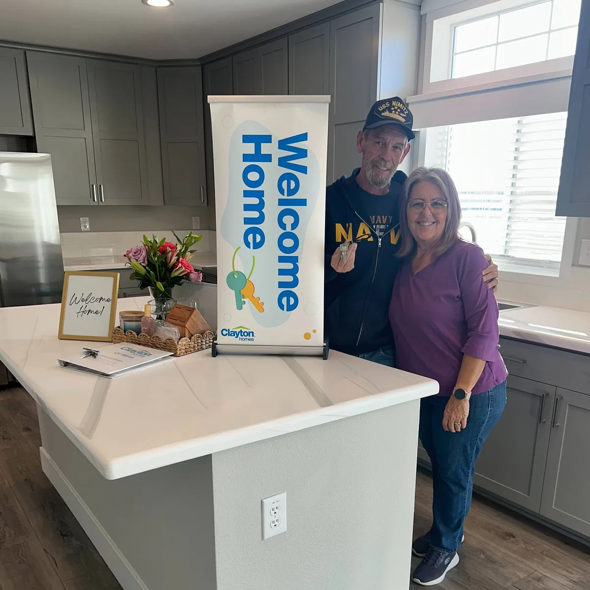 RICHARD V. welcome home image