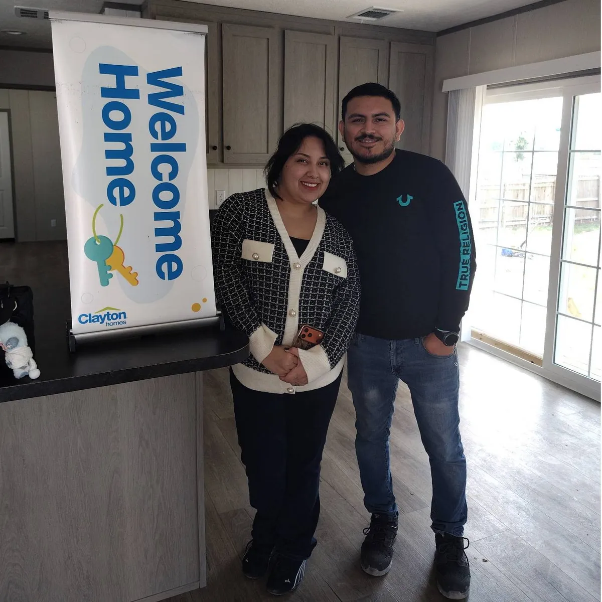 EDGAR C. welcome home image