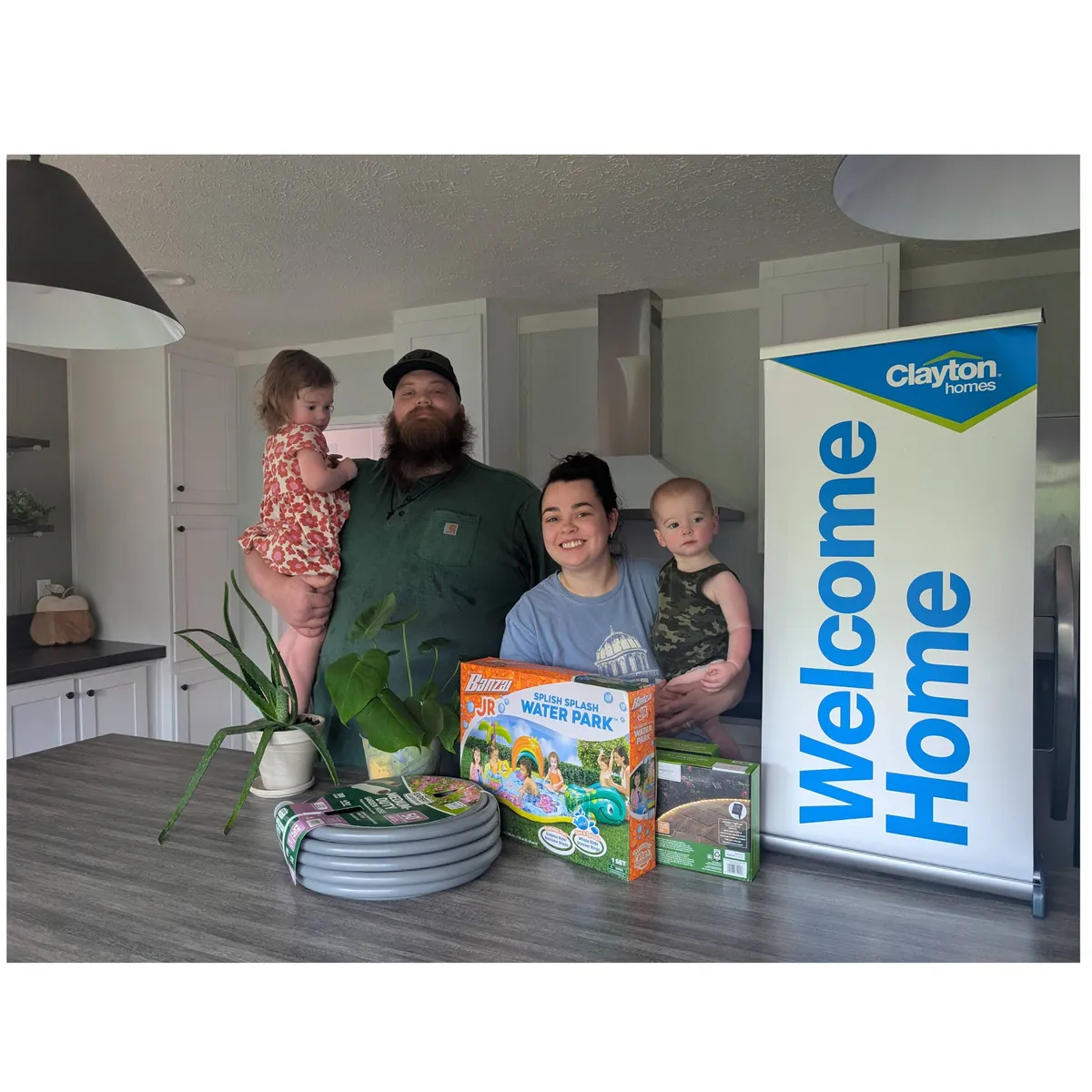 Haley W. welcome home image