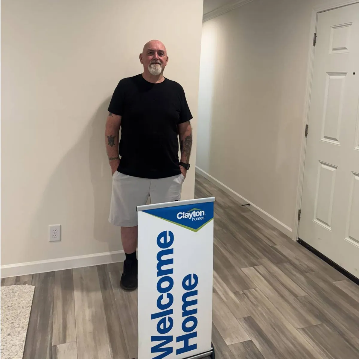 WILLIAM H. welcome home image