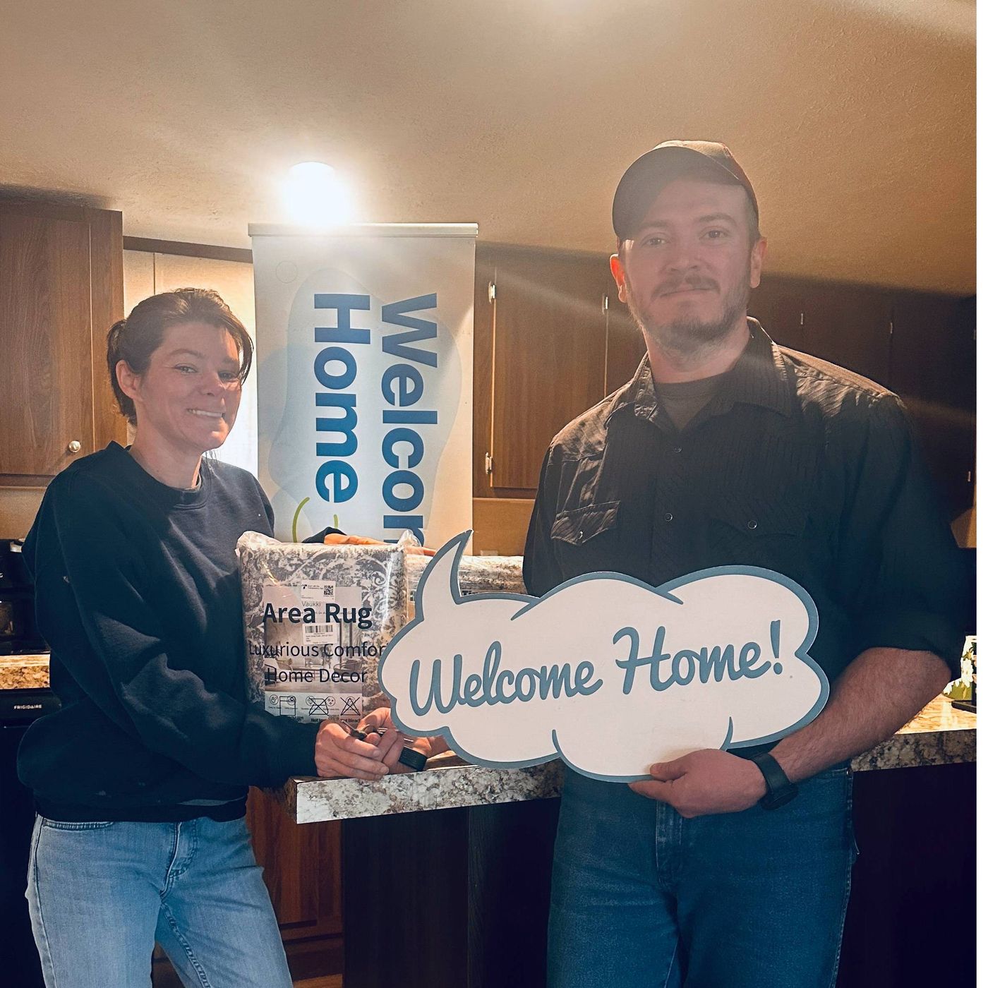 JAMES B. welcome home image