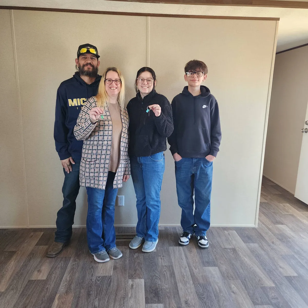 Patricia M. welcome home image