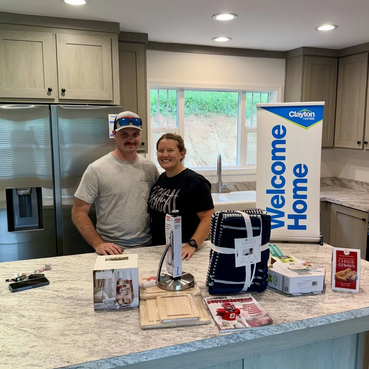 CLAY G. welcome home image