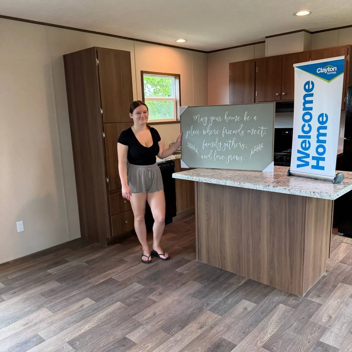 Amber B. welcome home image