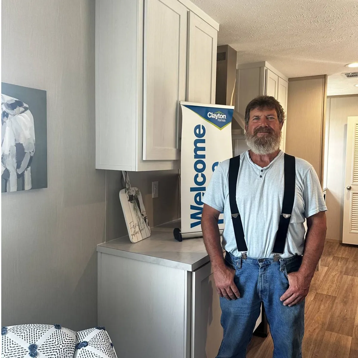 JAMES B. welcome home image