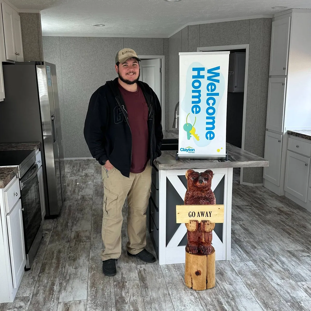 Levi Carson M. welcome home image