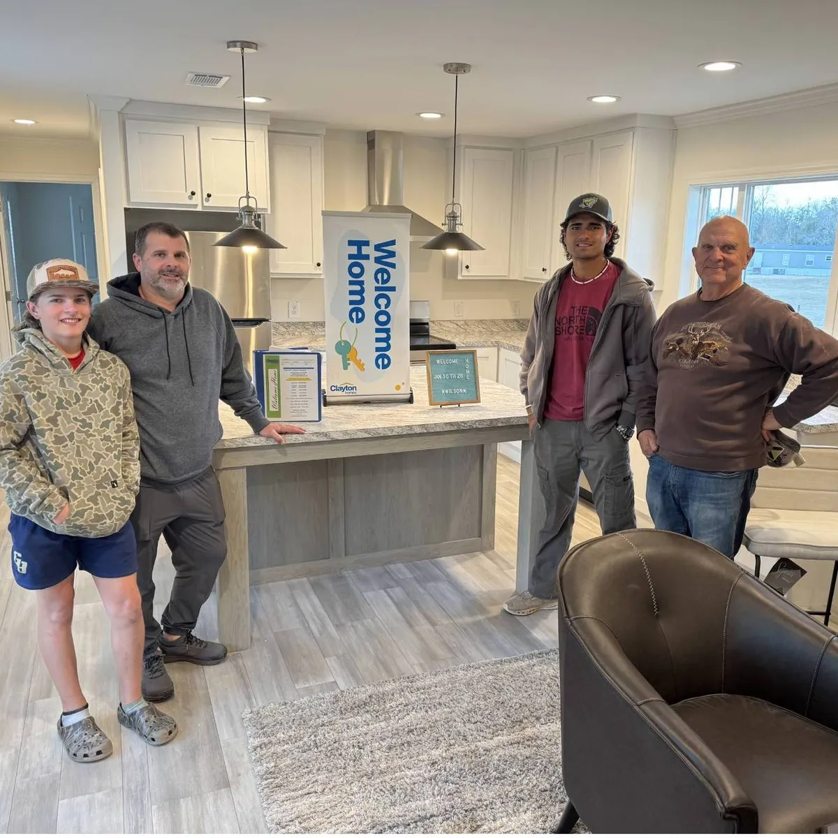 SAIA W. welcome home image