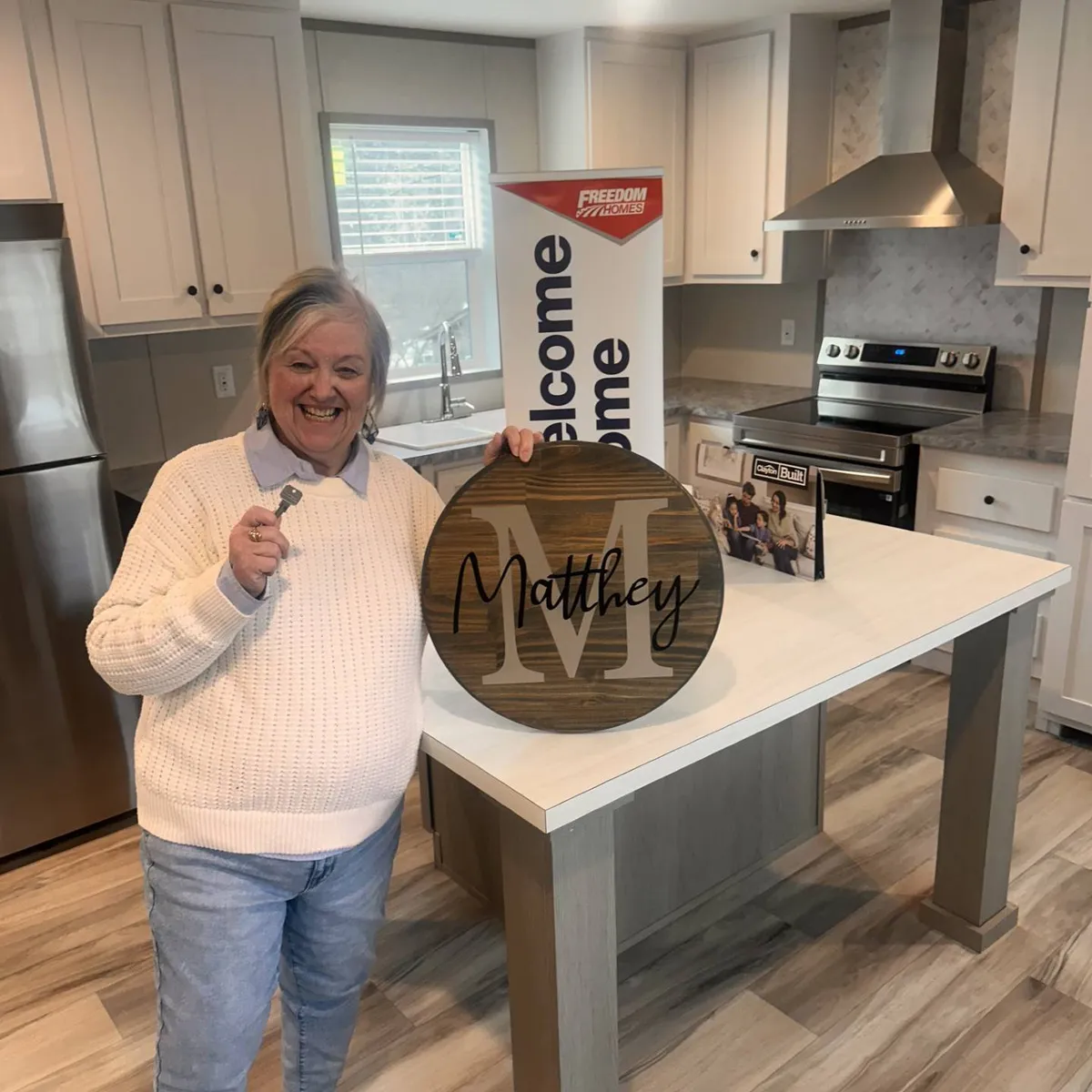 BARBARA M. welcome home image