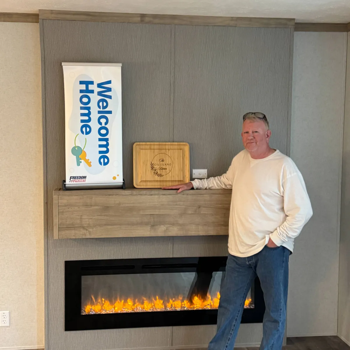 JOHN G. welcome home image