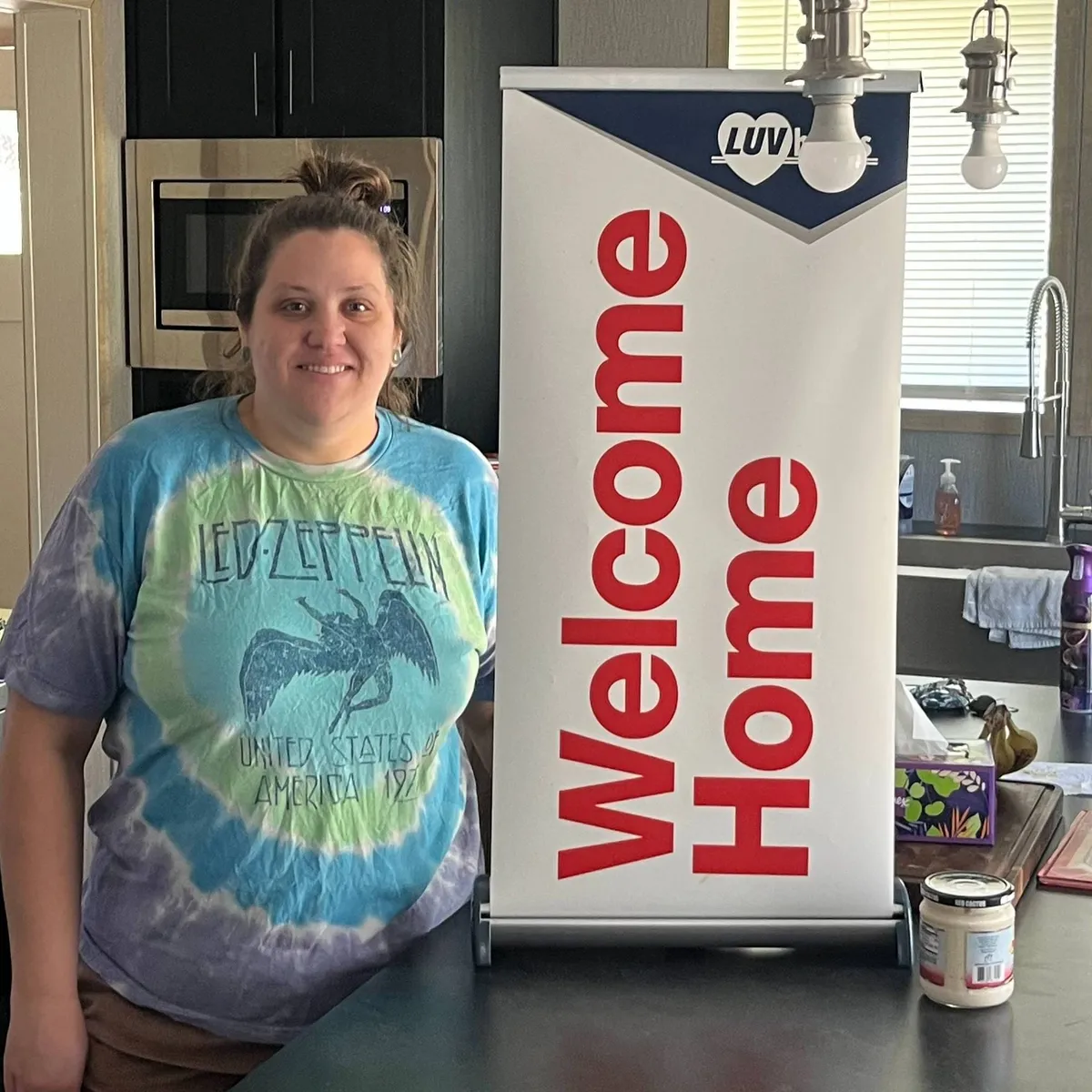 BRANDON M. welcome home image