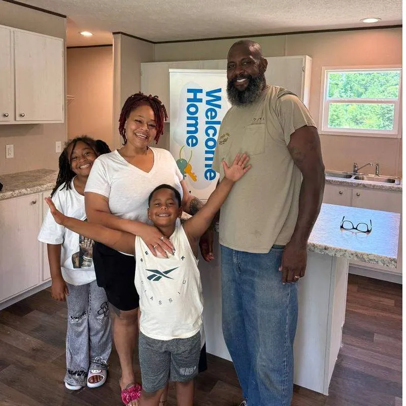 GERALD R. welcome home image