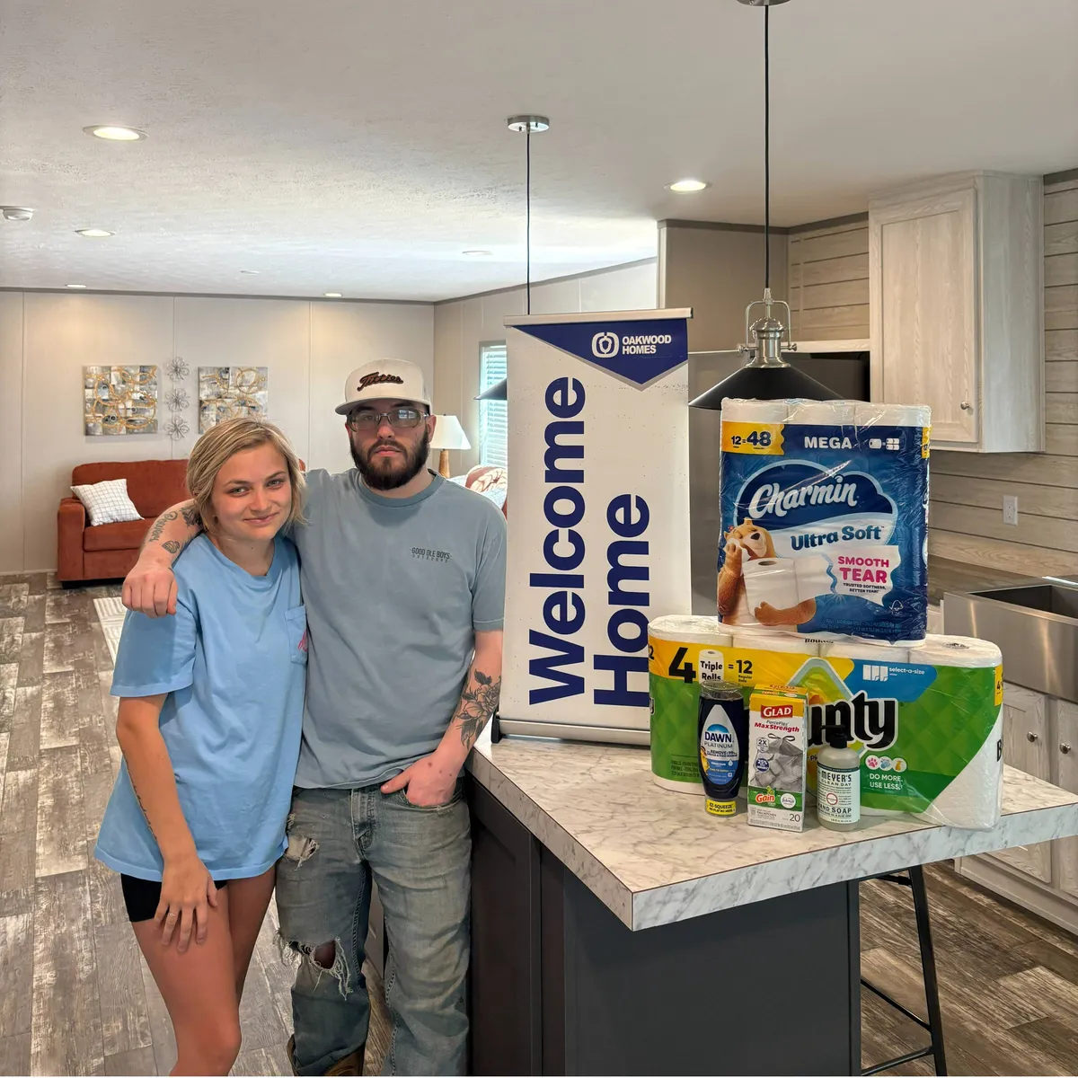 Trinity P. welcome home image