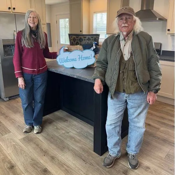 JAMES K. welcome home image