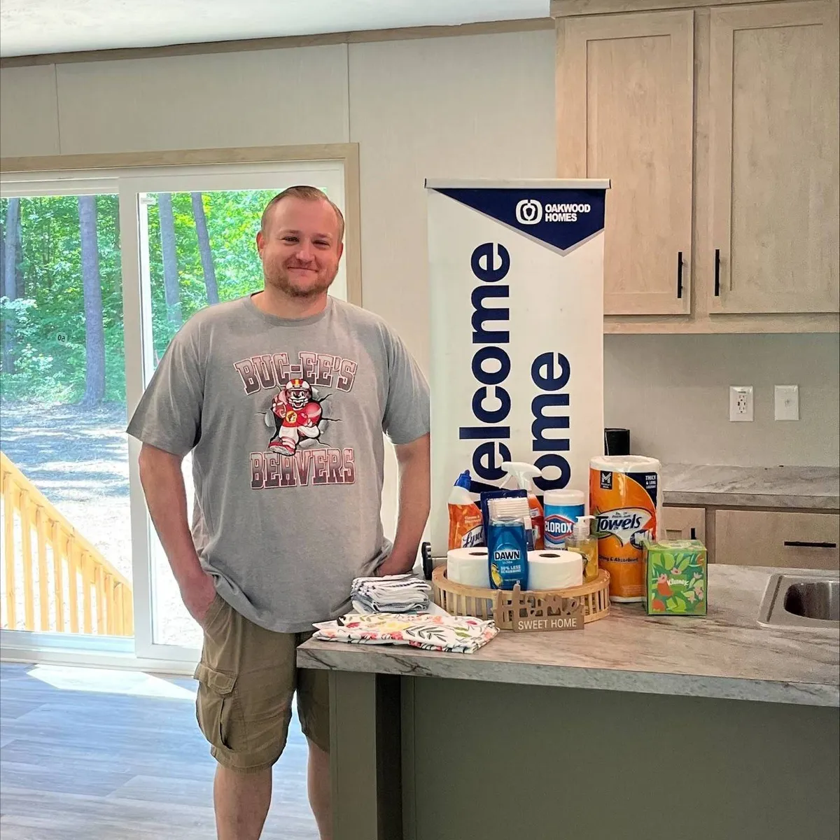 Kyle L. welcome home image