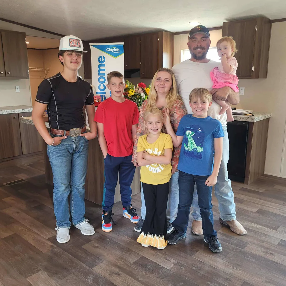 Traivis B. welcome home image