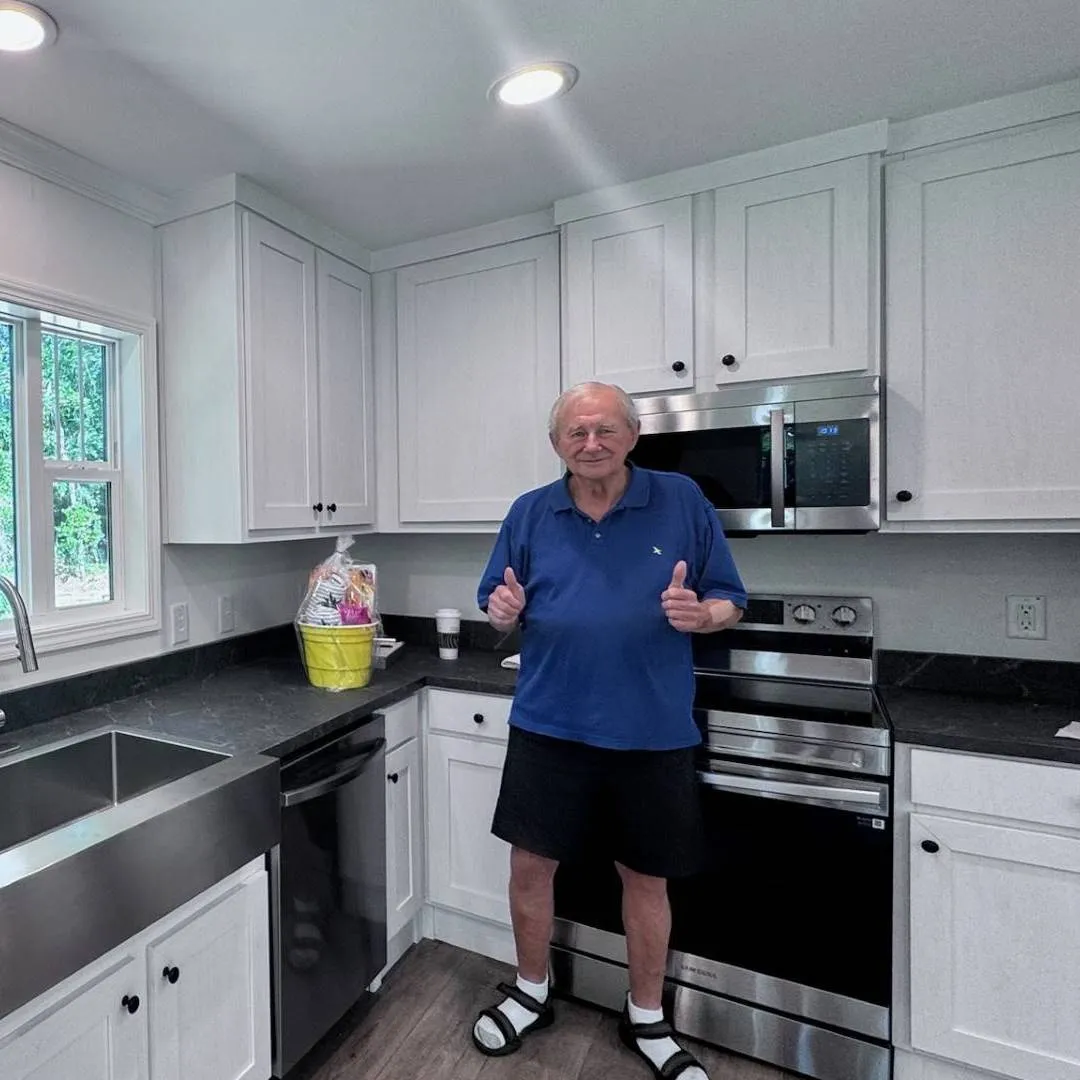 FRANK P. welcome home image