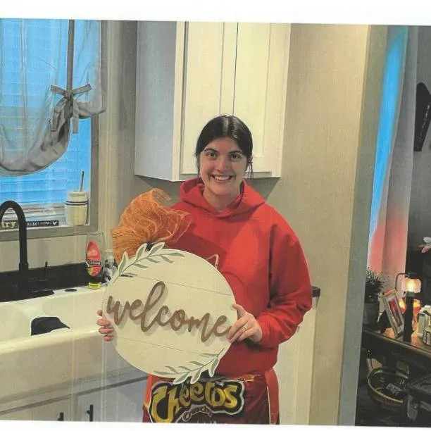 JAMES V. welcome home image