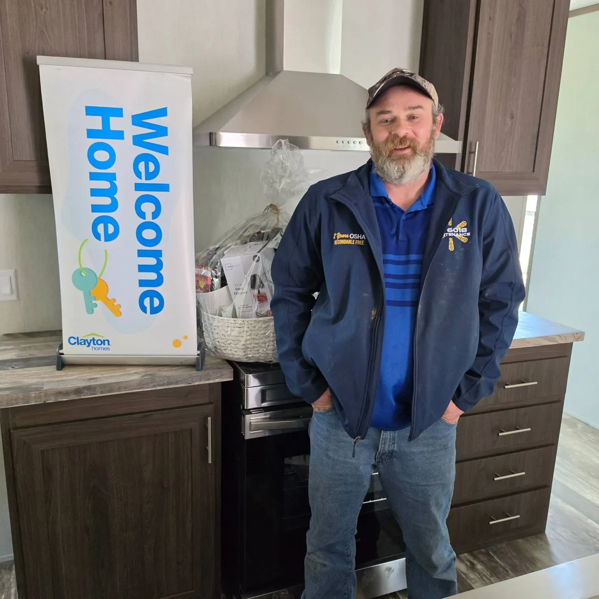 BRANDON J. welcome home image