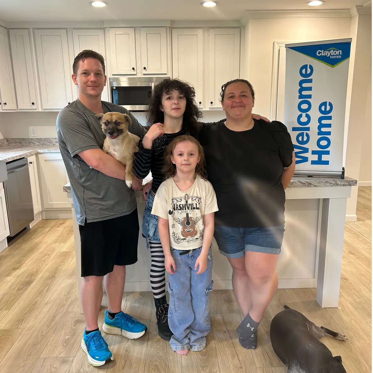 DAVID S. welcome home image