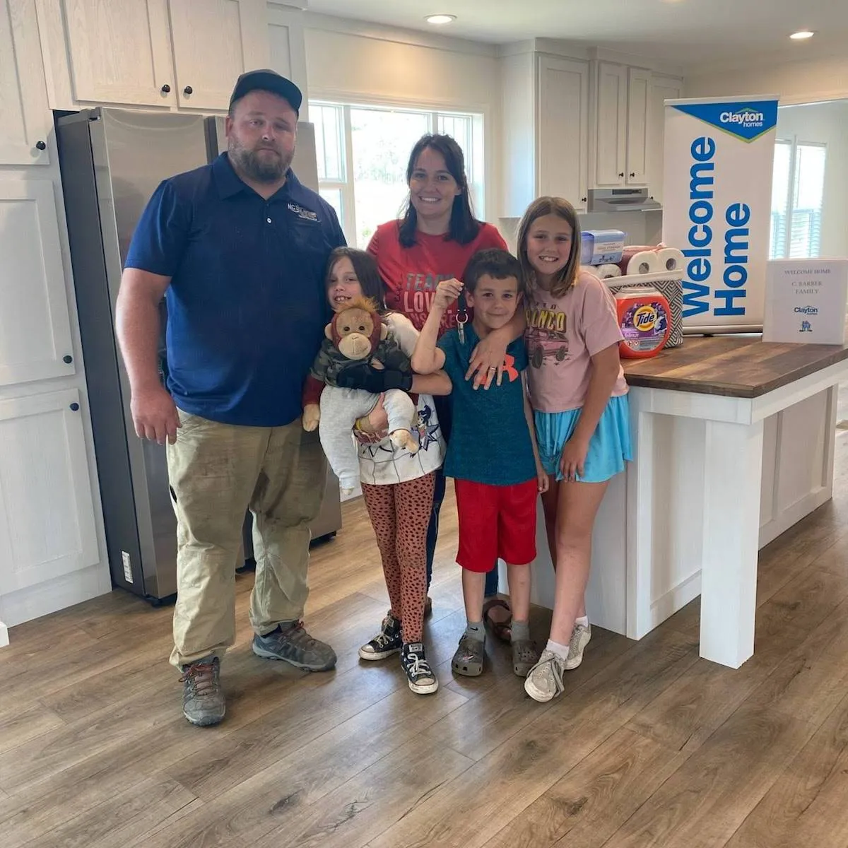 COREY B. welcome home image