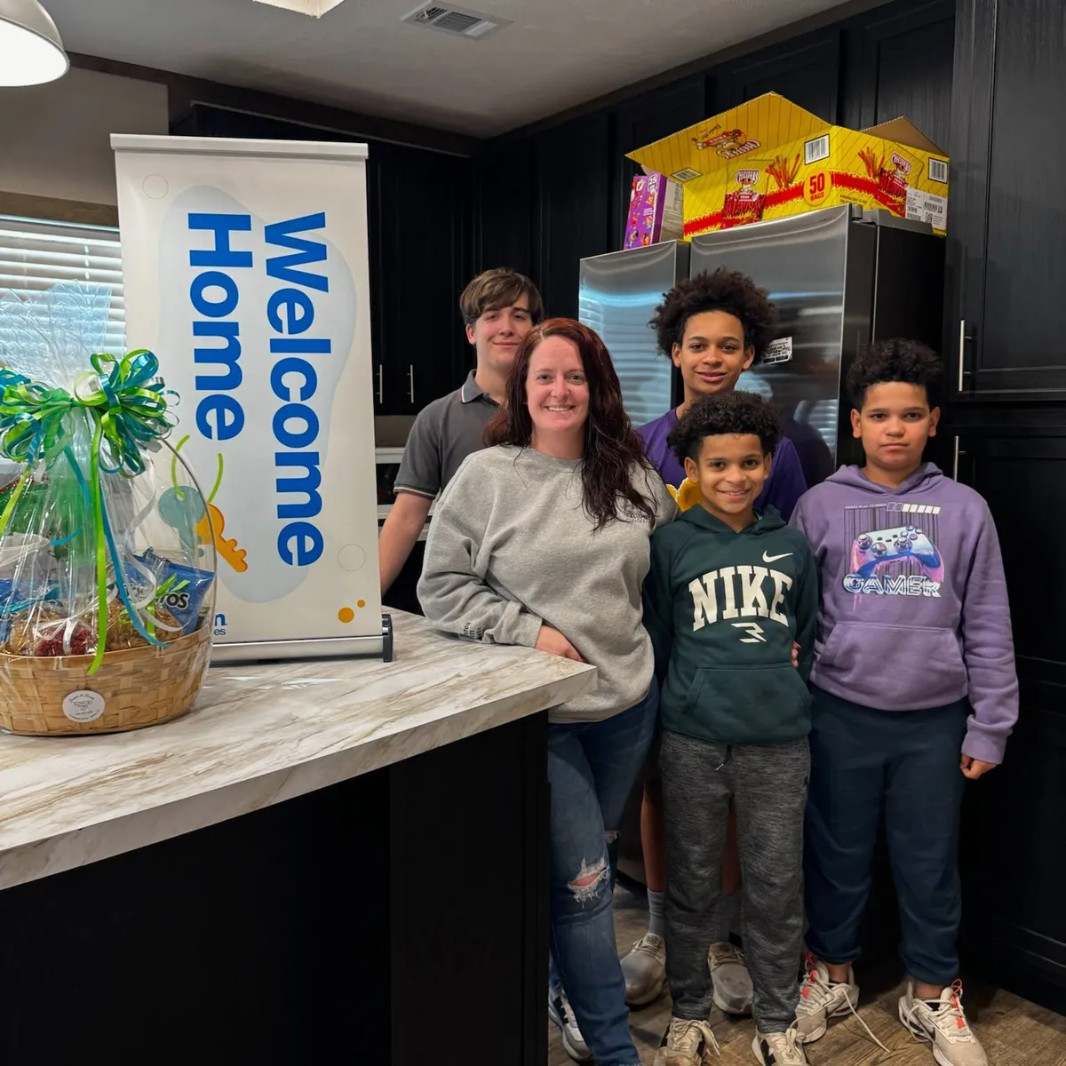 Amber L. welcome home image