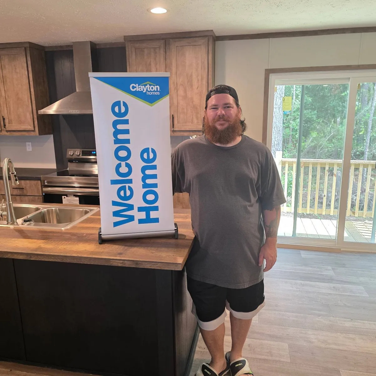 ZACHARY B. welcome home image