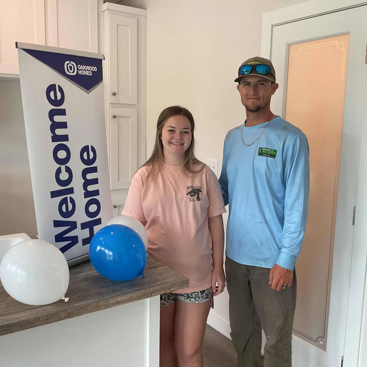 Kayla B. welcome home image