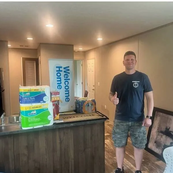 MICHAEL WILLIAM M. welcome home image