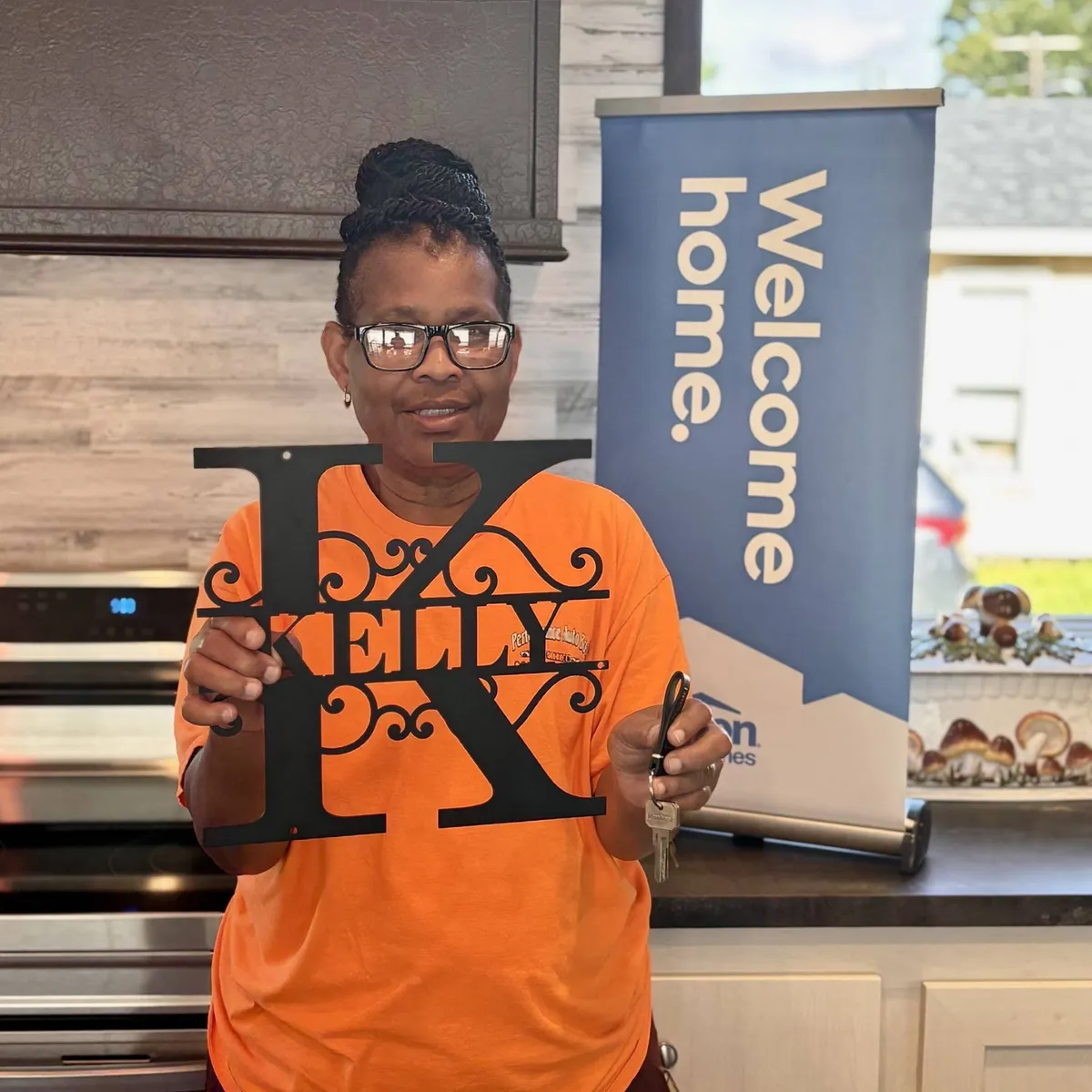 MARVA K. welcome home image