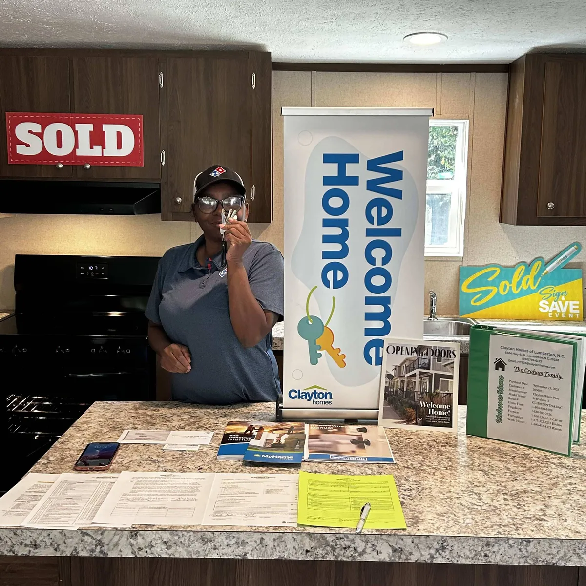 TIESHA G. welcome home image
