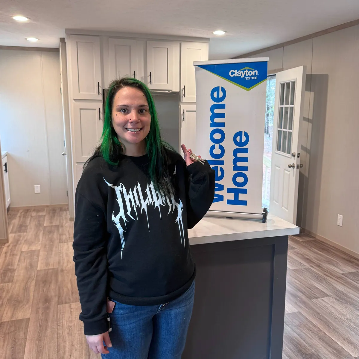 Christian S. welcome home image