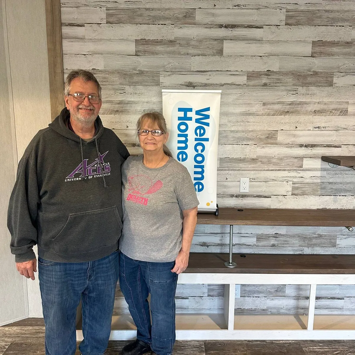 DENNIS V. welcome home image