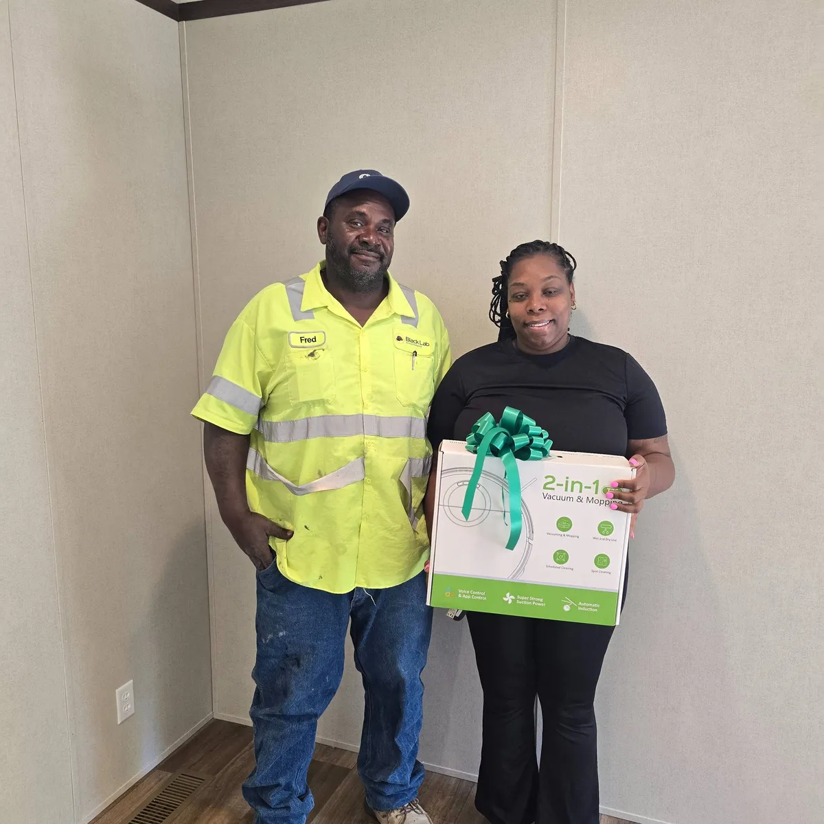 FREDERICK P. welcome home image