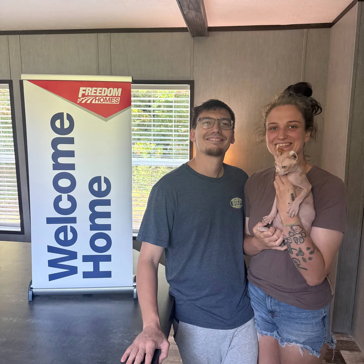 ANDREW M. welcome home image