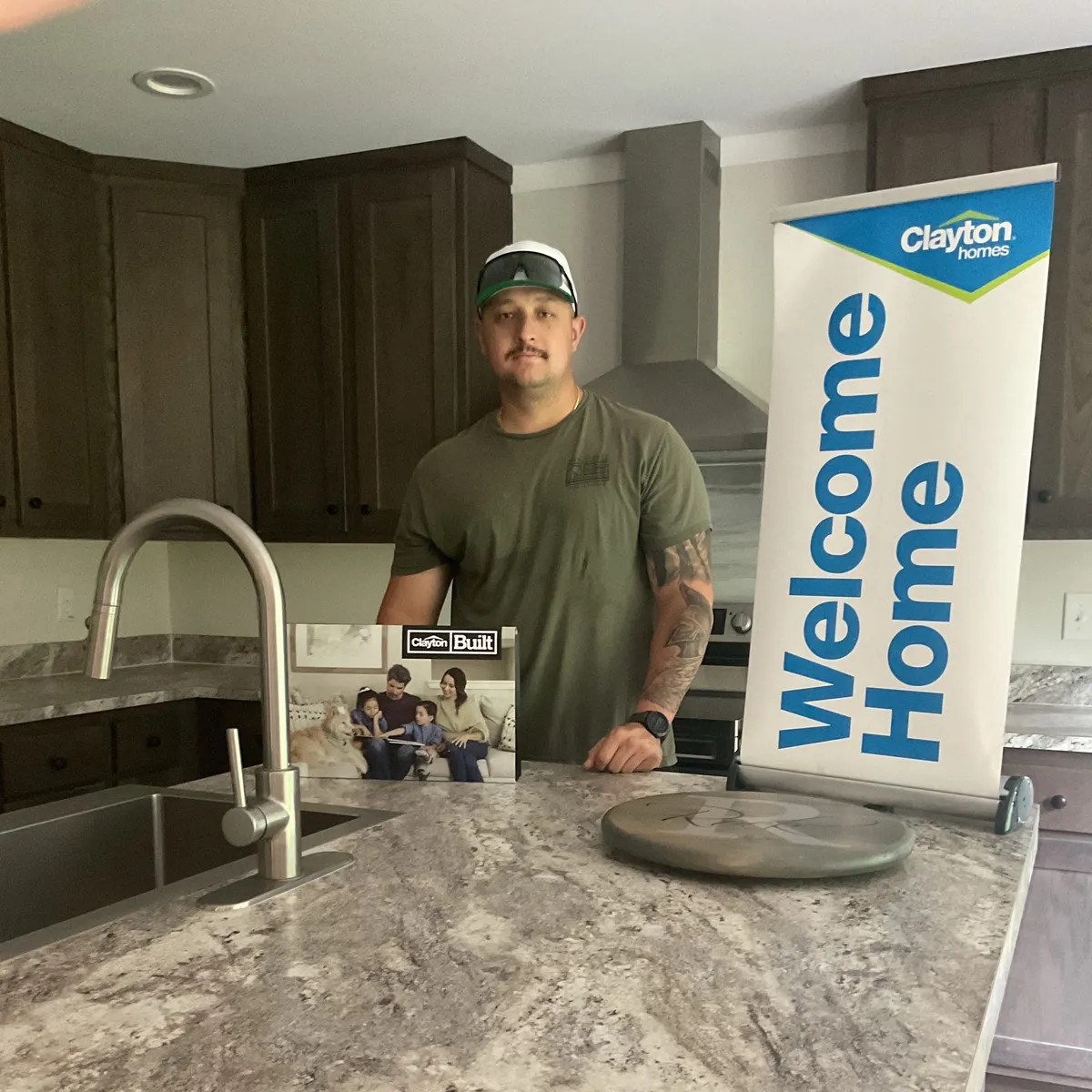 Benjamin R. welcome home image