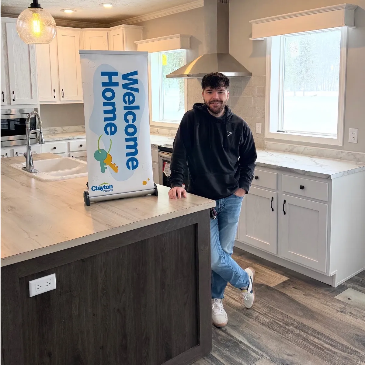 ERIC P. welcome home image