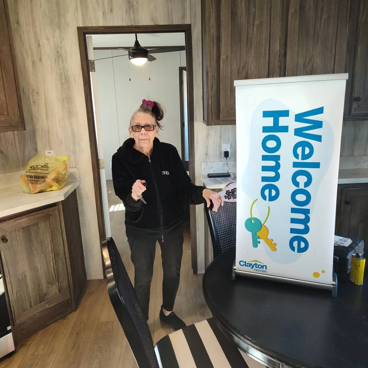 GLEEANNA B. welcome home image