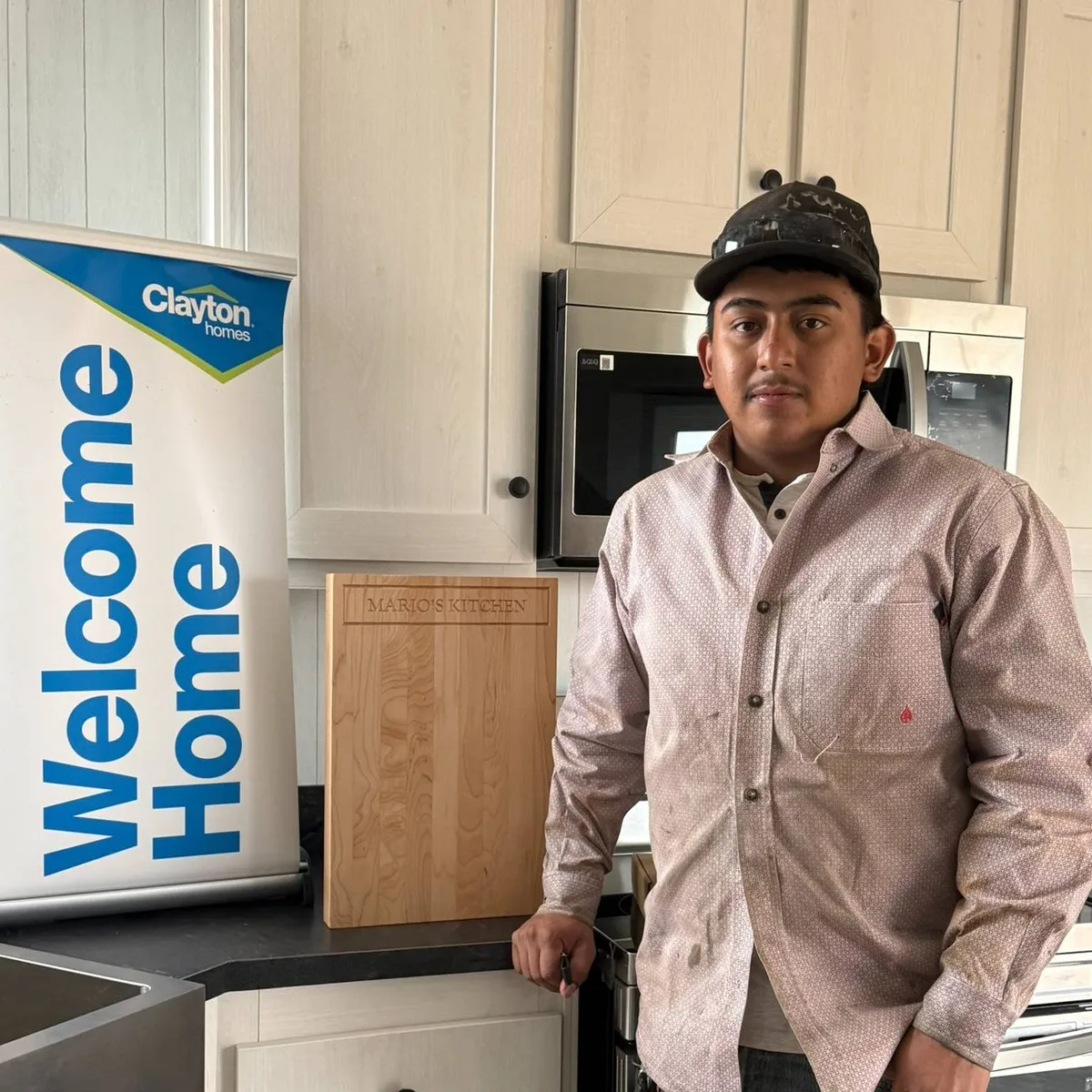 Mario G. welcome home image